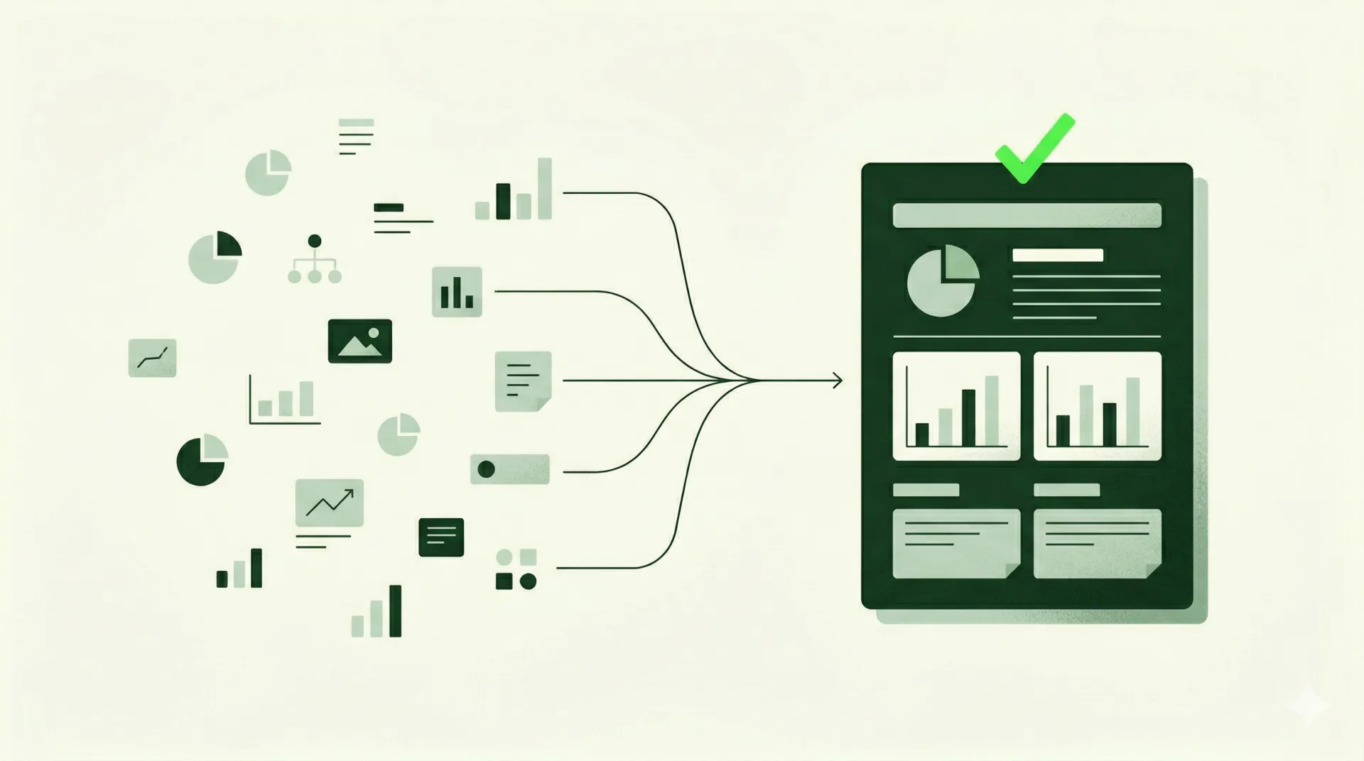 Reporting illustration